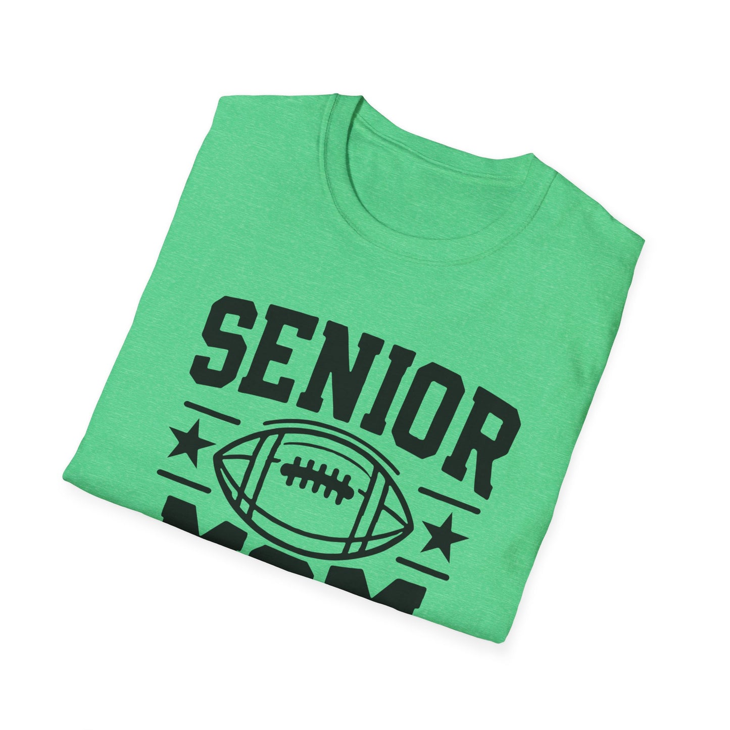 Senior Football Mom | Unisex Softstyle T-Shirt