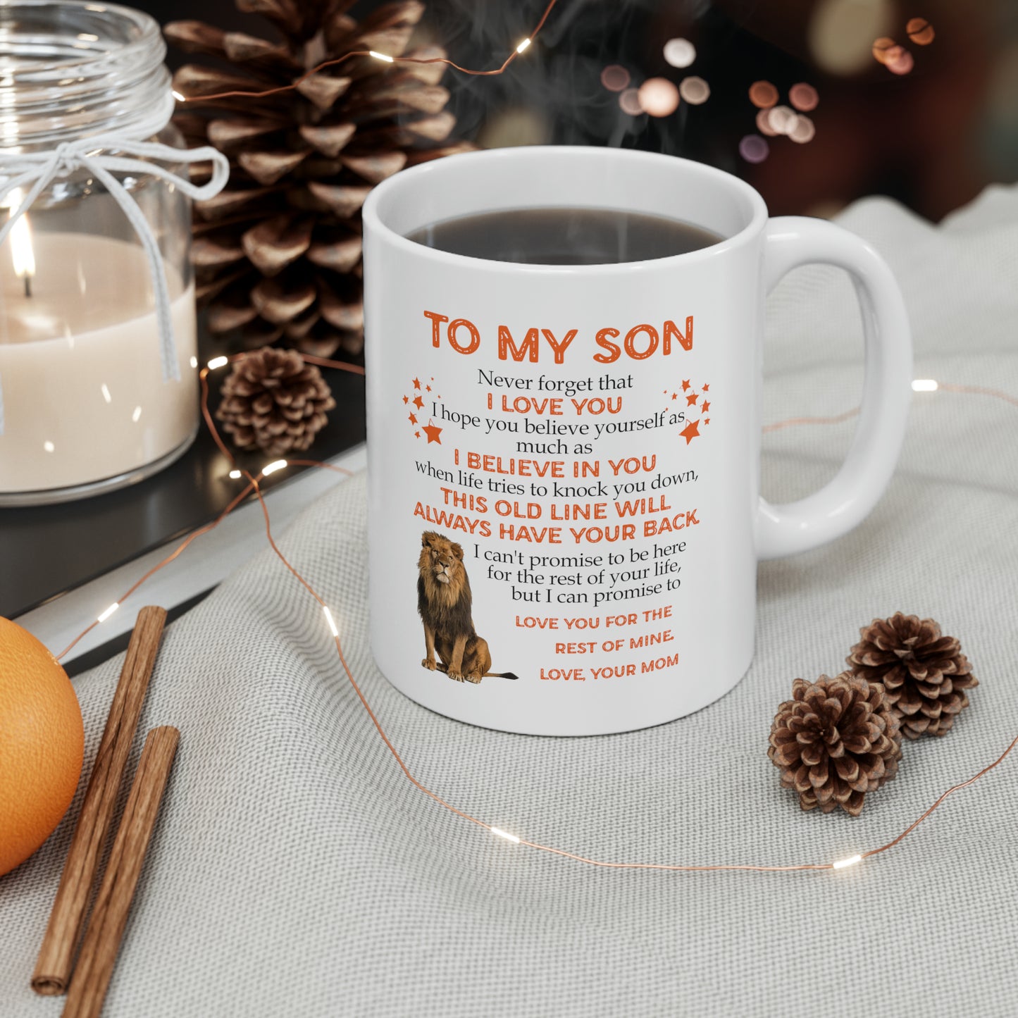 To My Son | Ceramic Mug, 11oz