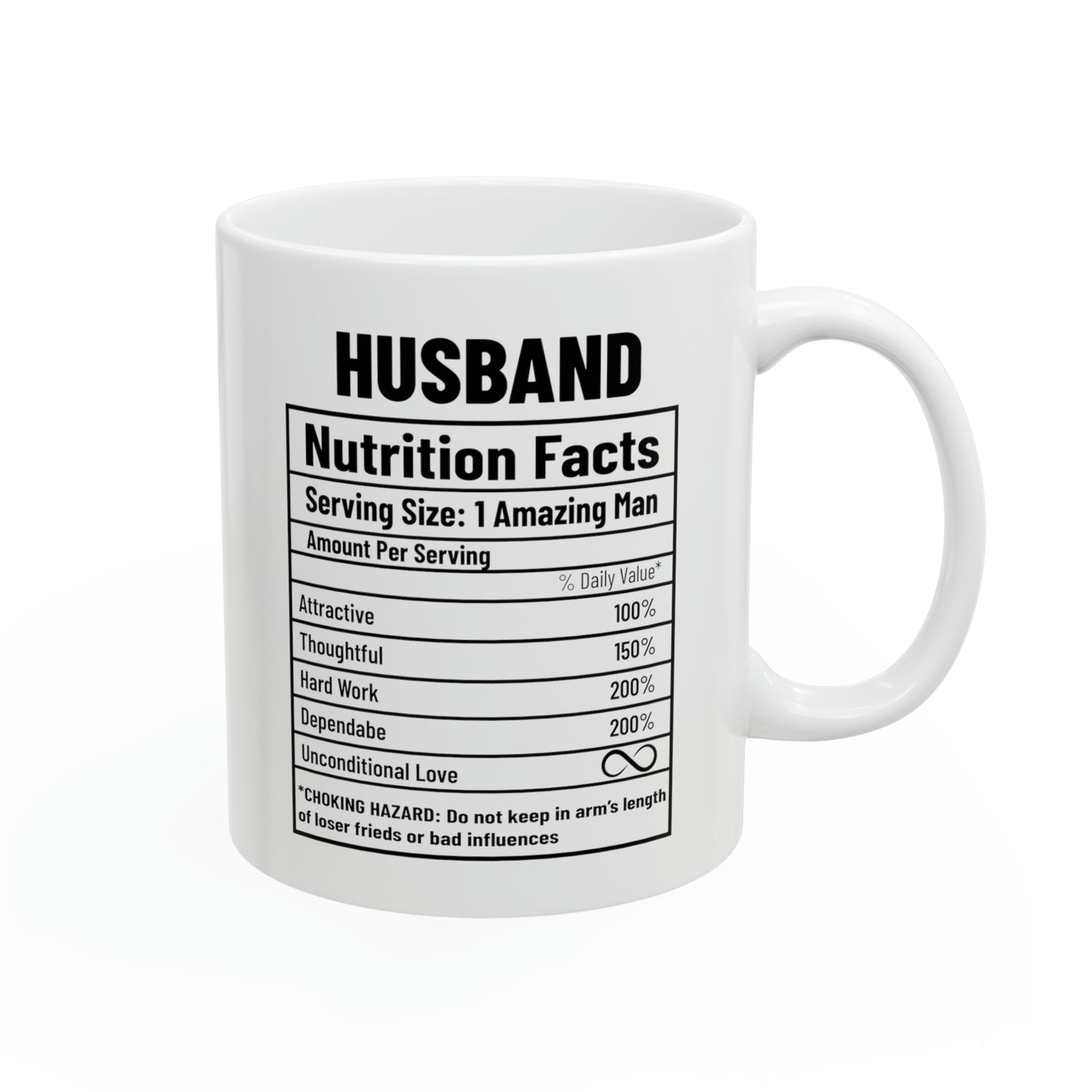 To My Husband | Ceramic Mug, 11oz