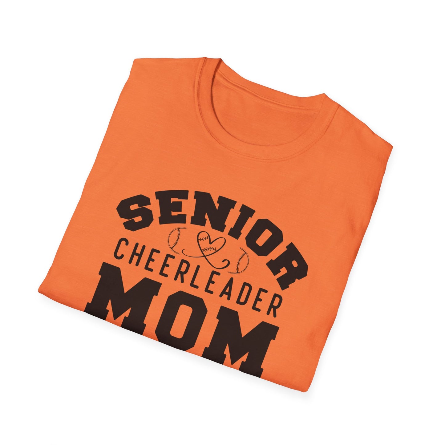 Senior Cheerleader Mom | Unisex Softstyle T-Shirt