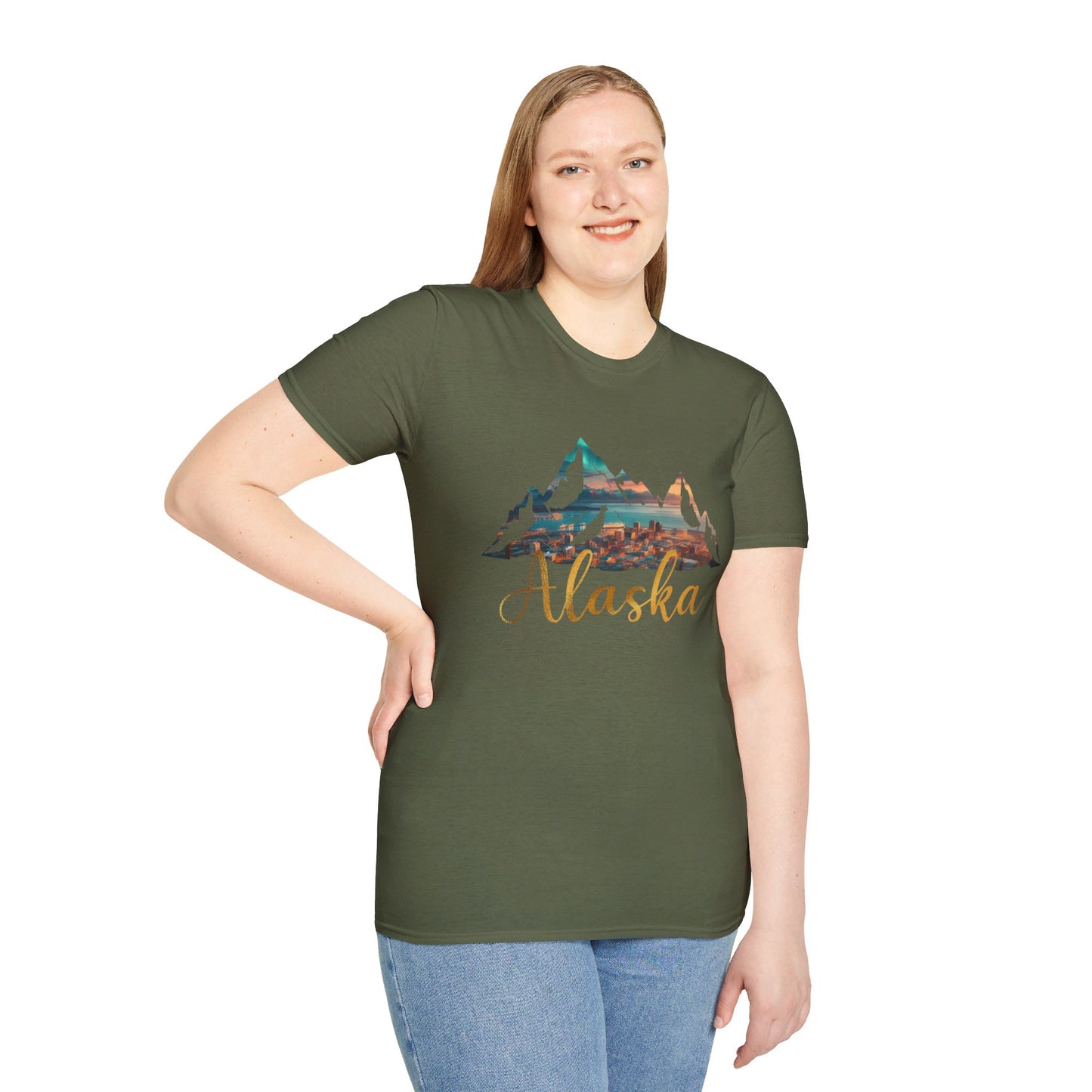 Alaska Light | Unisex Softstyle T-Shirt