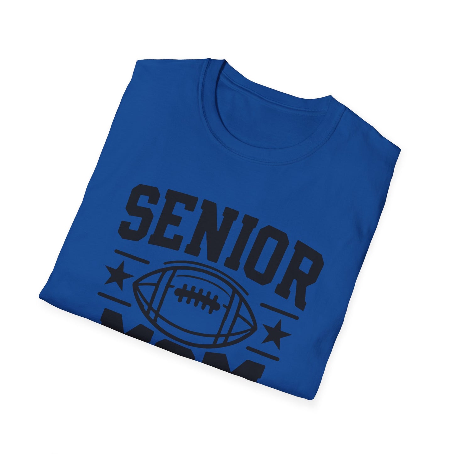 Senior Football Mom | Unisex Softstyle T-Shirt