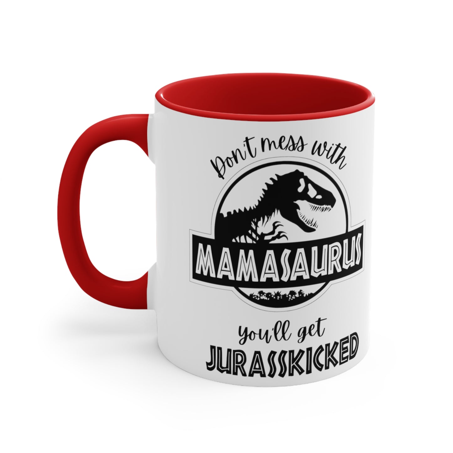 Mamasaurus | Accent Coffee Mug, 11oz