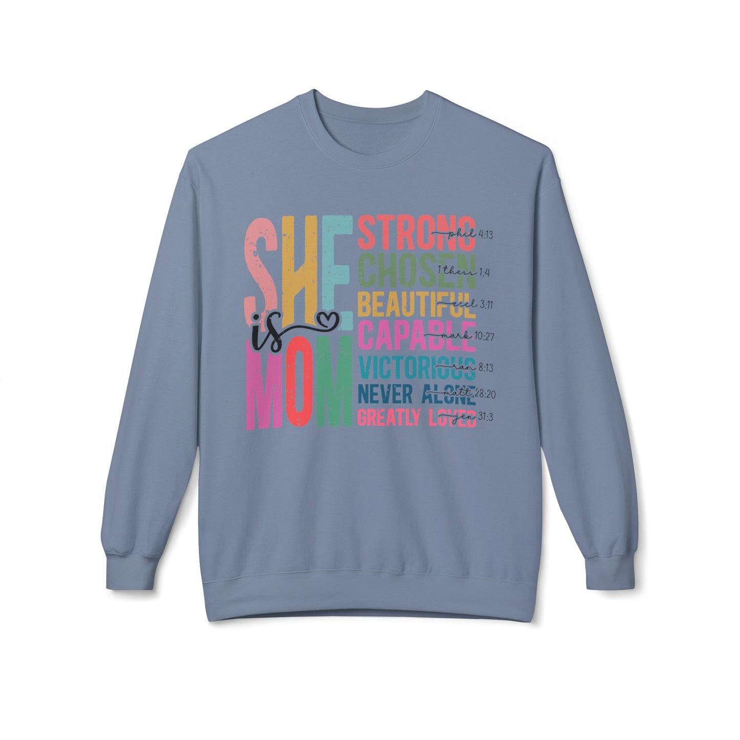 She is MOM | Crewneck Sweatshirt