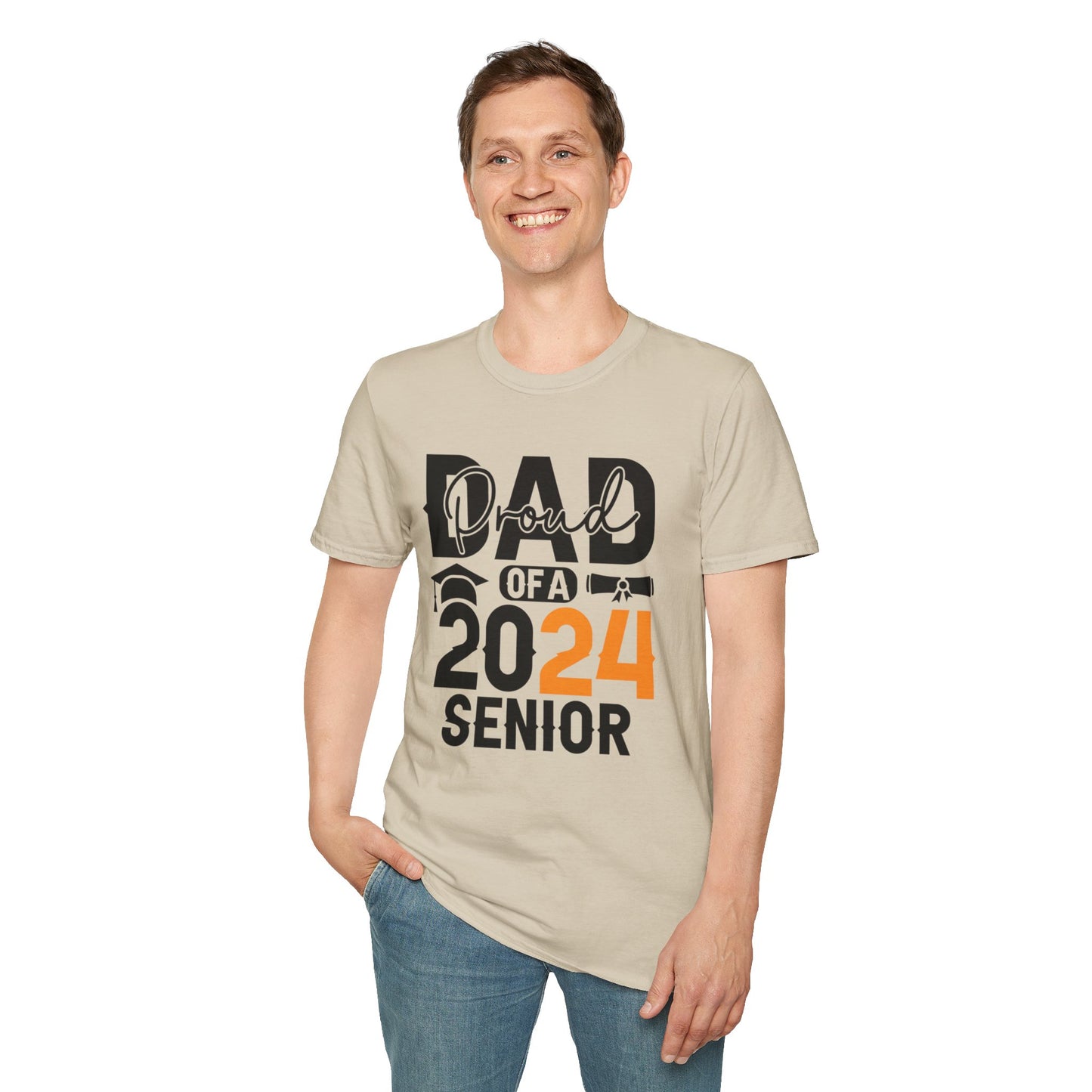 Proud Dad 2024 | Unisex Softstyle T-Shirt