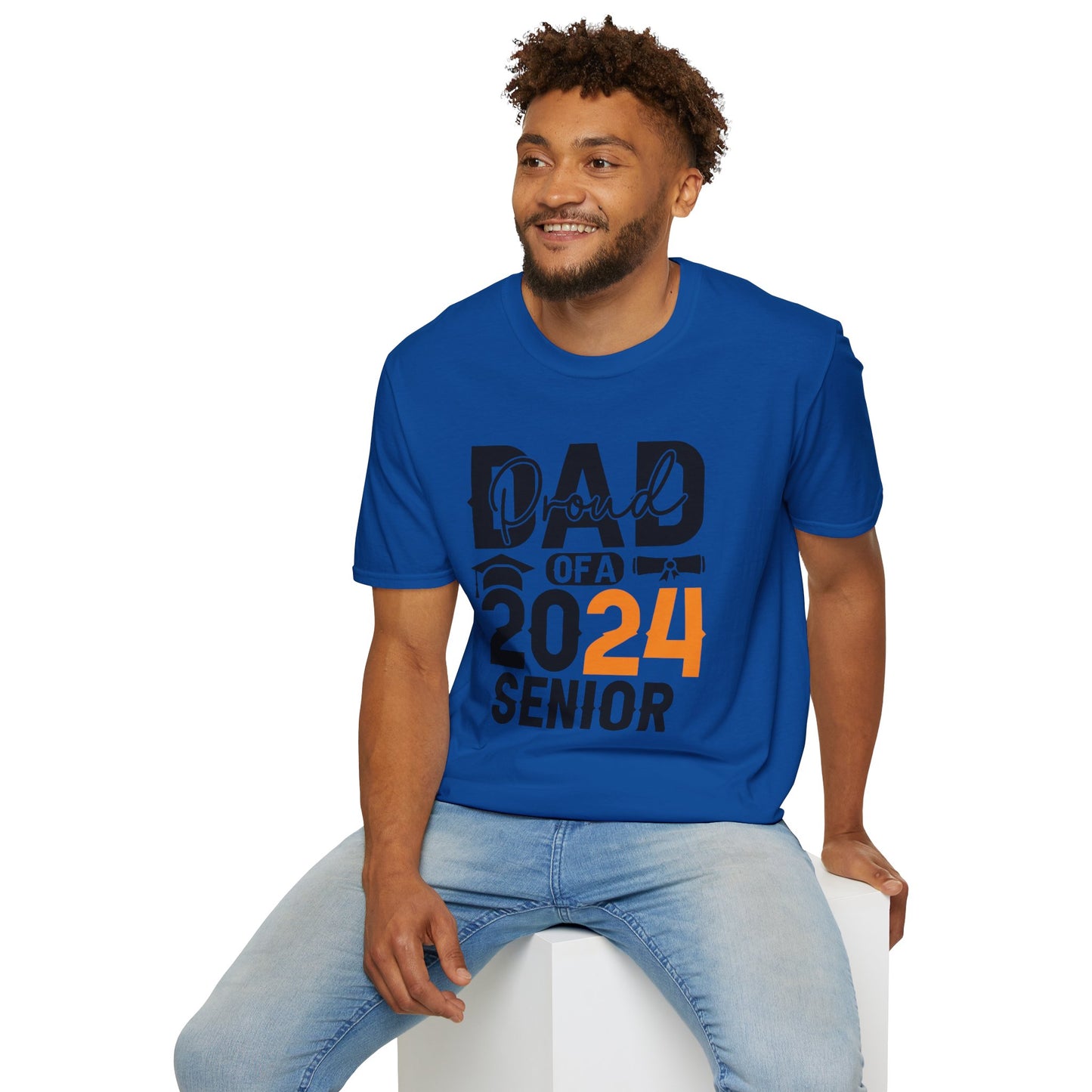 Proud Dad 2024 | Unisex Softstyle T-Shirt