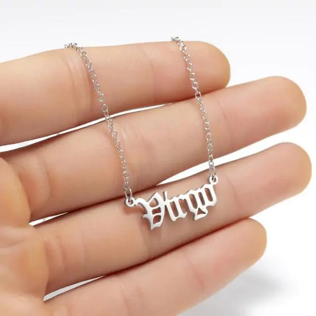 Zodiac Sign Pendant Necklace