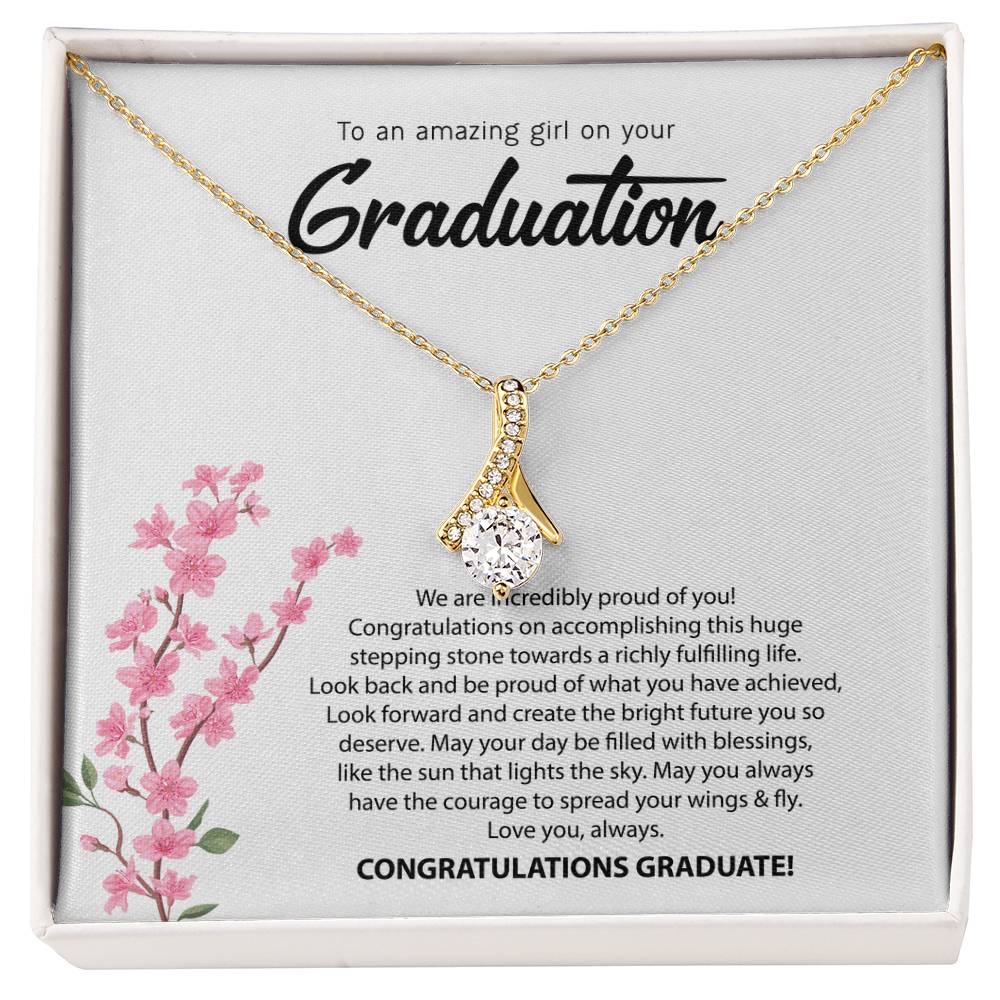 To an Amazing girl on your Graduation | Alluring Beauty Necklace