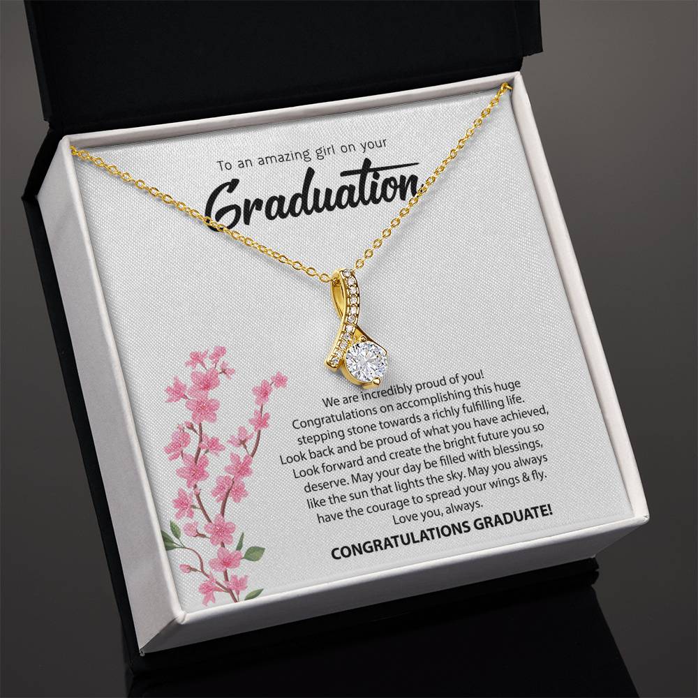 To an Amazing girl on your Graduation | Alluring Beauty Necklace