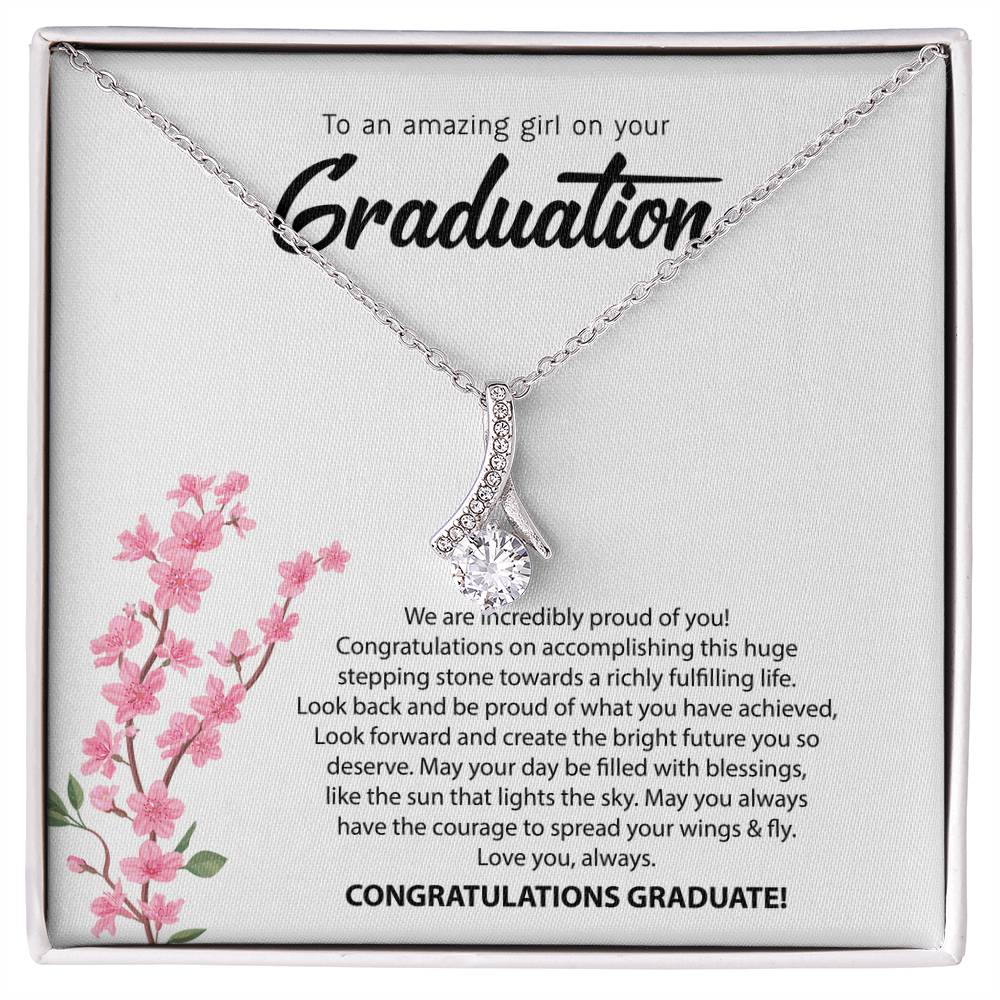 To an Amazing girl on your Graduation | Alluring Beauty Necklace