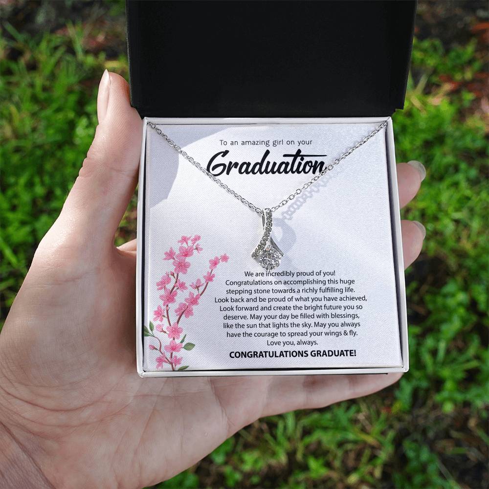 To an Amazing girl on your Graduation | Alluring Beauty Necklace