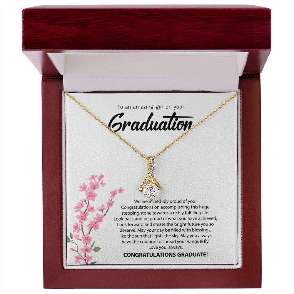 To an Amazing girl on your Graduation | Alluring Beauty Necklace