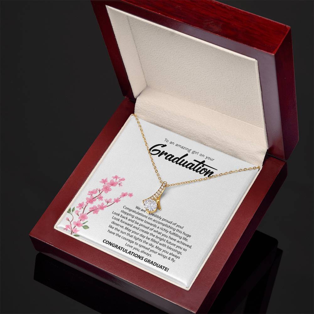 To an Amazing girl on your Graduation | Alluring Beauty Necklace