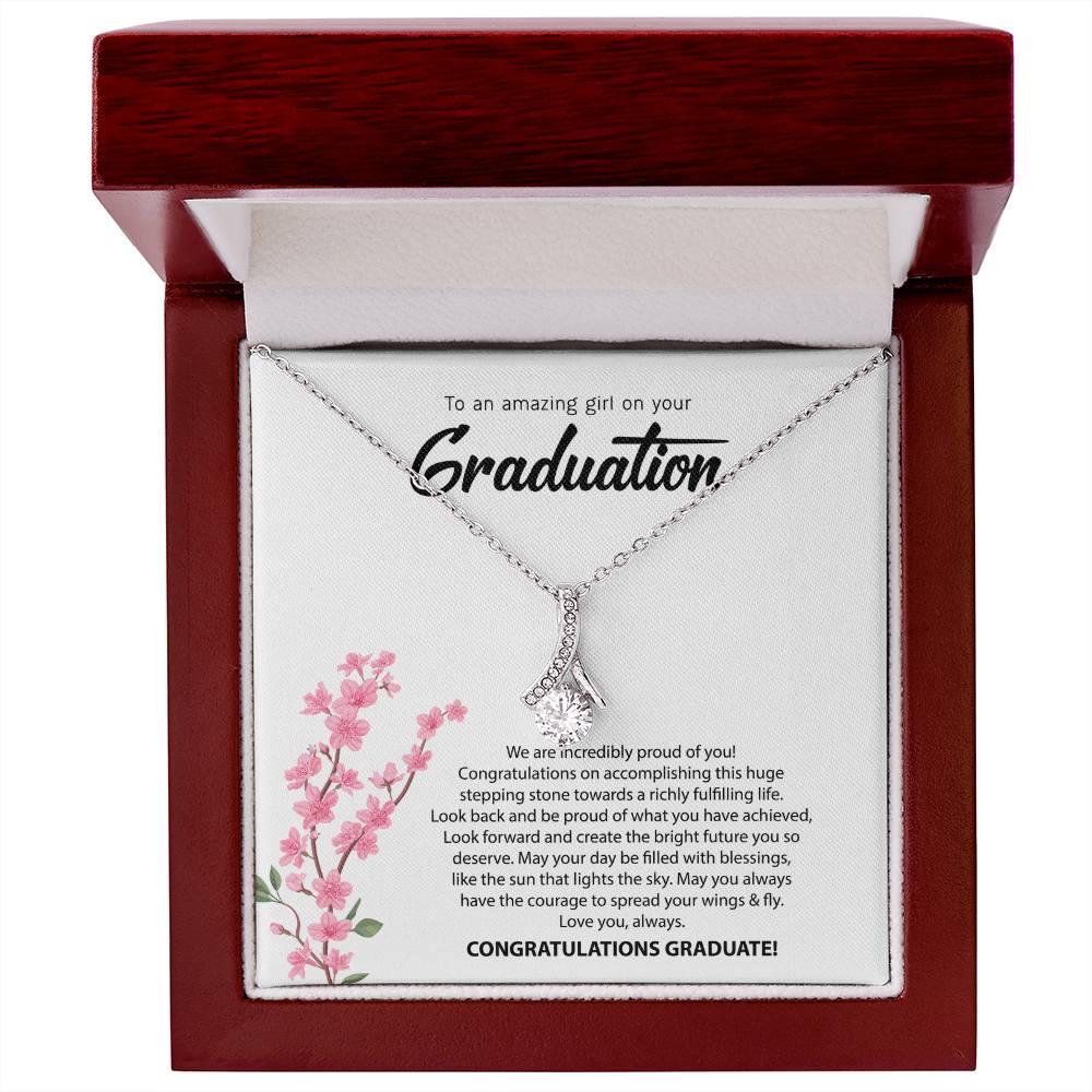 To an Amazing girl on your Graduation | Alluring Beauty Necklace