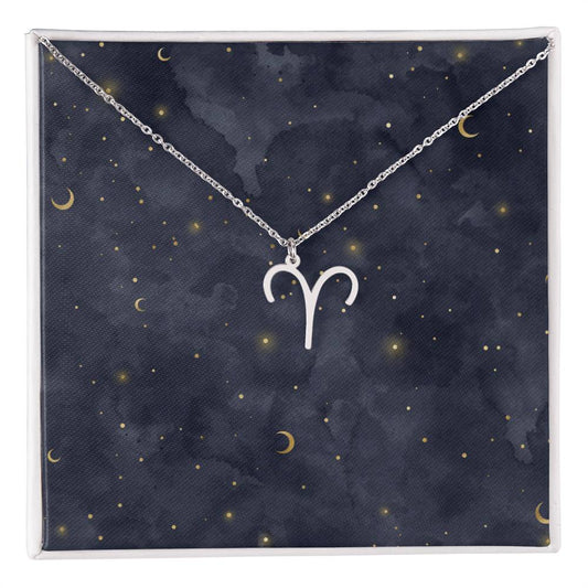 Celestial Zodiac Symbol Necklace