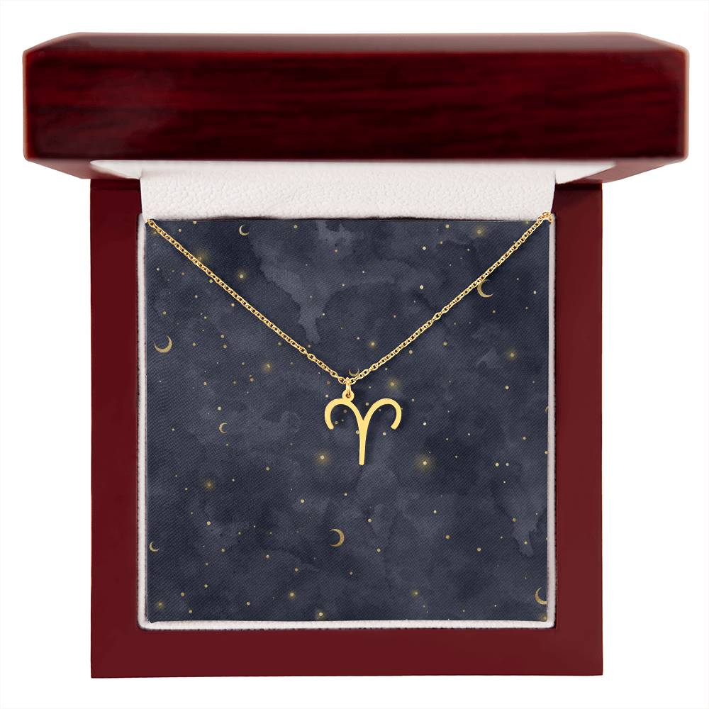 Celestial Zodiac Symbol Necklace