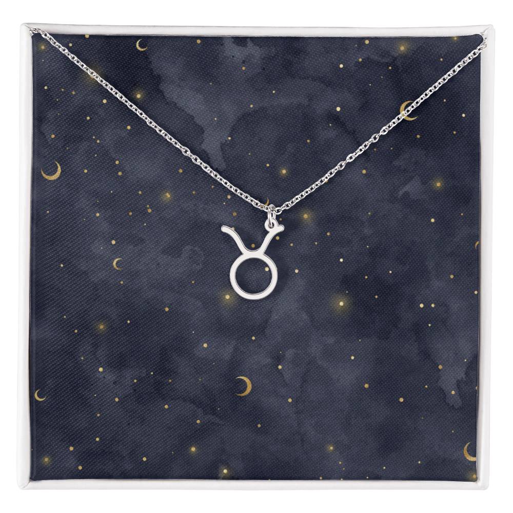 Celestial Zodiac Symbol Necklace