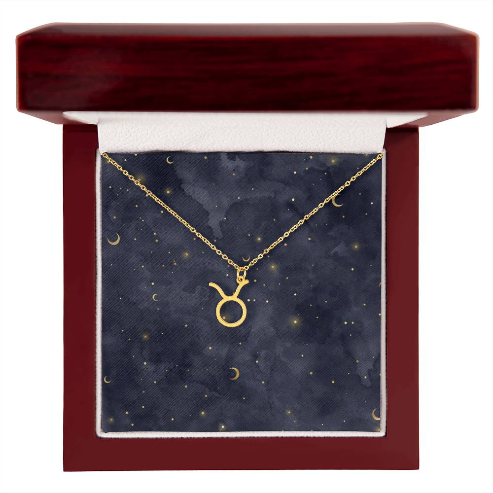 Celestial Zodiac Symbol Necklace