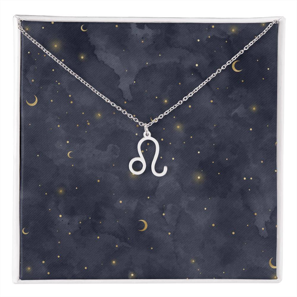 Celestial Zodiac Symbol Necklace