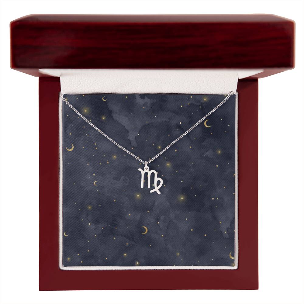 Celestial Zodiac Symbol Necklace