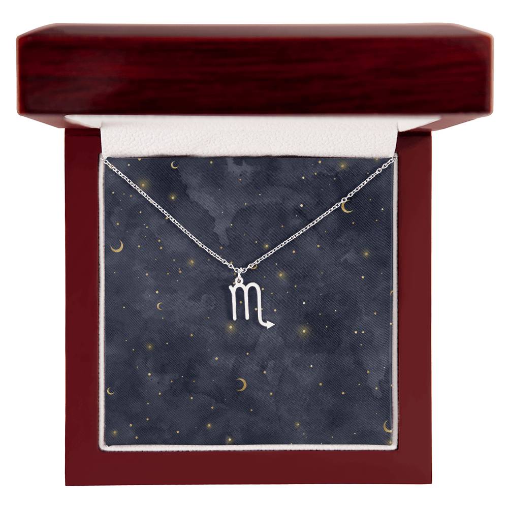 Celestial Zodiac Symbol Necklace