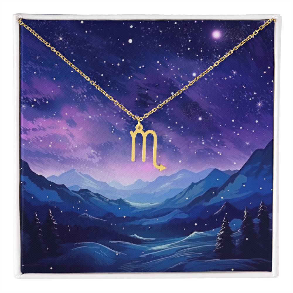 Zodiac Symbol necklace