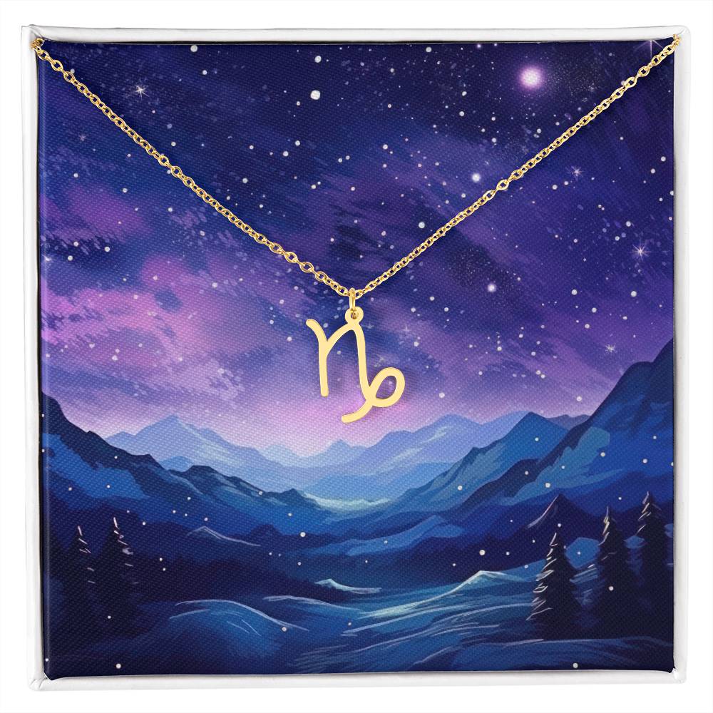 Zodiac Symbol necklace