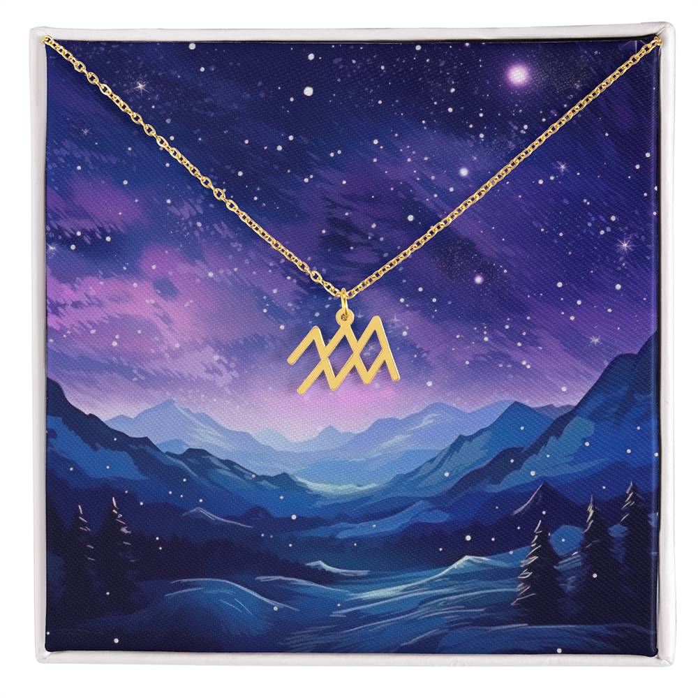 Zodiac Symbol necklace