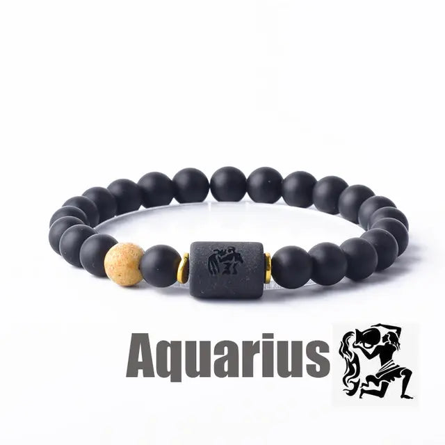 12 Zodiac Sign Constellation Bracelet