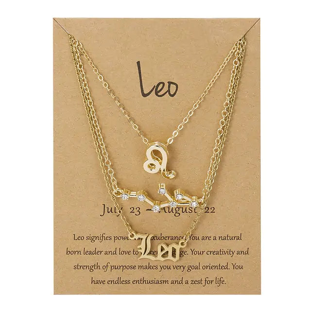 Zodiac Sign Necklace